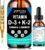 Vitamin D3 K2 10000 iu Supplement, 5-IN-I D3 & K2 as MK-7 Complex Liquid