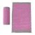 Acupressure Mat and Pillow Set for Back Neck and Muscle Relaxation Yoga Mat Acupressure Massage Pad 68 x 42 cm(Light Gray Buckle)