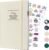 Comkiso Gratitude Journal with 4 Inspirational Stickers: Undated Daily Gratitude Journal for Women and Men – More Happiness, Affirmation, and Mindfulness in A Few Minutes with Prompts & Quotes (Beige)