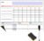 Habit Tracker Calendar Magnetic Whiteboard for Refrigerator Daily Weekly and Monthly Goal and Habit Tracker Motivational Goal & Planner Journal (Color)