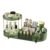 360 Rotating Makeup Organizer for Vanity, 2 Small Trays & 5 Compartments for Cosmetics, Skincare, Perfume, Lipstick & Make up Brush Holder, Bathroom Countertop Organizers and Storage for Dresser, Desk