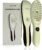 era of nature 4-in-1 Electric Scalp Massager for Thicker-Looking Hair & Root Vitality – Waterproof Vibrating Brush with Red & Blue Light – Rechargeable Follicle Stimulator for All Hair Types, Unisex
