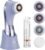 Facial Cleansing Brush, Rechargeable Electric Face Scrubber, 2 Speed Modes