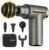 Jancane Mini Massage Gun with Case, Deep Tissue Muscle Massager with 6 Speeds & 4 Heads, Super Quiet Handheld Percussion Massager for Pain Relief, Athletes, Office Workers & Parents, Portable Gift
