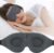ZGGCD Sleep Mask for Side Sleeper, Light Blocking Eye Mask for Women Men