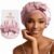 SilkSilky 100% Mulberry Silk Bonnet for Sleeping Women Long Hair, PaleMauve