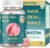 Hair Skin and Nails Gummies, Biotin Vitamins for Women & Men, 60 Ct