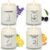 Soy Wax Scented Candle Gift Set, 4 Pack Lavender, Orange & Lemon Scents, Long Lasting Aromatherapy Candles for Home, Relaxing Gifts for Women, Perfect for Holiday, Thanksgiving & Christmas