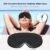 3D Eye Sleep Mask for Side Sleeper,Zero‑Pressure Light‑Blocking Blindfold