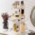 360 Rotating Makeup Organizer for Vanity, Bathroom Countertop Spinning Perfume Organizer, High-Capacity Cosmetic and Skincare Dresser Make Up Holder Rack (3 Tiers, White)