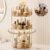 360° Rotating Makeup Organizer, Upgraded 3 Tier Skincare Perfume Organizers for Women, Bathroom Organizer Countertop, Clear Cosmetic Dresser Organizer with Makeup Brush Holder, Sink&Counter(Amber)