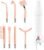 Hi Frequency Facial Care Tool Skin Tonning Device with 7 Electrode Tubes 2 Colors Options Elitzia ETSC640N (Orange)