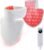 Sharper Image Revel Red Light Therapy Décolleté Mask – FDA Cleared & Clinically Studied| Neck & Chest Wrinkles Skin Care| Red & Near-Infrared LED| Medical-Grade Silicone Beauty Tool| 10-Min Sessions