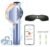 LUBEX Smart Permanent IPL Laser Hair Removal for Woman and Men, Painless Sapphire Ice-Cooling, Alternative to Salon, Bikini Shaver, Facial Epilator for Armpits Back Legs Arms Face Bikini Glow 6 A+