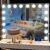 Gvnkvn Vanity Mirror with Lights, 32 x 24 Tabletop Hollyhood Makeup Mirror, Hollywood Lighted Mirror with 18 Dimmable LED Bulbs,3 Colors Modes,Touch Control,Metal Frame,