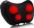 Papillon Back Massager with Heat,Shiatsu Pillow for Body Pain Relief Black