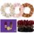 WantGor Satin Scrunchies for Women, Hair Ties Mulberry Satin Scrunchy