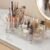 Booklov Rotating Makeup Organizer for Vanity Countertop, Clear