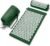 Sivan Acupressure Mat & Pillow Set for Back & Neck (Large, Green/White)