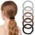 Needbrock Mulberry Silk Hair Ties, Thin Scrunchies for Women Girls