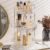 shuang qing Rotating Makeup Organizer for Vanity, Large Capacity Skincare Perfume Storage, Bathroom Counter Organizer, 360 Spinning Cosmetic Dresser Countertop Organizers (Clear, 3 Tier)