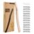 Eyebrow Razor, Dermaplane Razor for Women Face, 12 Refill Blades, Rose Gold