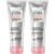 L’Oreal Paris Sulfate Free Glossing Shampoo and Conditioner Set with Glycolic Acid, Provides Intense Glass Shine & Smoothness, Suitable for Dull, Dry, and Color-Treated Hair, EverPure, 13.6 Fl Oz Set