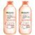 Garnier SkinActive Gentle Peeling Micellar Water with 1% PHA and Glycolic Acid, Face Exfoliant, Facial Cleanser and Makeup Remover, 2 Pack