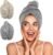 YFONG 2 Pack Microfiber Hair Towel Wrap for Women, Quick Dry Hair Turban