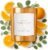 Benevolence LA Premium Eucalyptus Orange Scented Candle – Long-Lasting, 45-Hour Burn – Luxury Natural Soy Wood Wick Candle for Home – Aromatherapy & Room Decor – 8oz