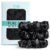 YFONG 3 PCS 100% Mulberry Silk Scrunchies for Women Girls, Soft No Damage