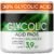 Glycolic Acid Resurfacing Pads – Facial Exfoliating Peel for Radiance, Pores, Dark Spots & Texture – Gentle AHA Toner Pads with Vitamin C, E, B5 for Women & Men – 60 Pre-Soaked Cotton Rounds
