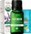 Organic Lavender Essential Oil 0.34 Fl Oz – for Skin and Hair