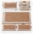 Glanzstück Berlin® XXL Acupressure Mat Set Fullbody Edition – 9,350 Flower Tips, 2 Add- On Modules, Linen Cover, Coconut Fiber Fill, Pillow & Carry Bag – Up to 42.5″ x 16.5″ Full Body Massage Mat