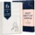 Gratitude Journal for Women, 6-Month Guided Daily Prompts, Fabric Hardcover