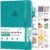 Clever Fox Mental Health & Anxiety Journal CBT Prompts 5.8×8.3 Turquoise