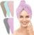 TENSTARS Microfiber Hair Towel Wrap for Women All Hair Types, 320GSM Thick