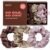Wycare 100% Silk Scrunchies – Mulberry Silk Hair Ties (Set of 3 Nude)