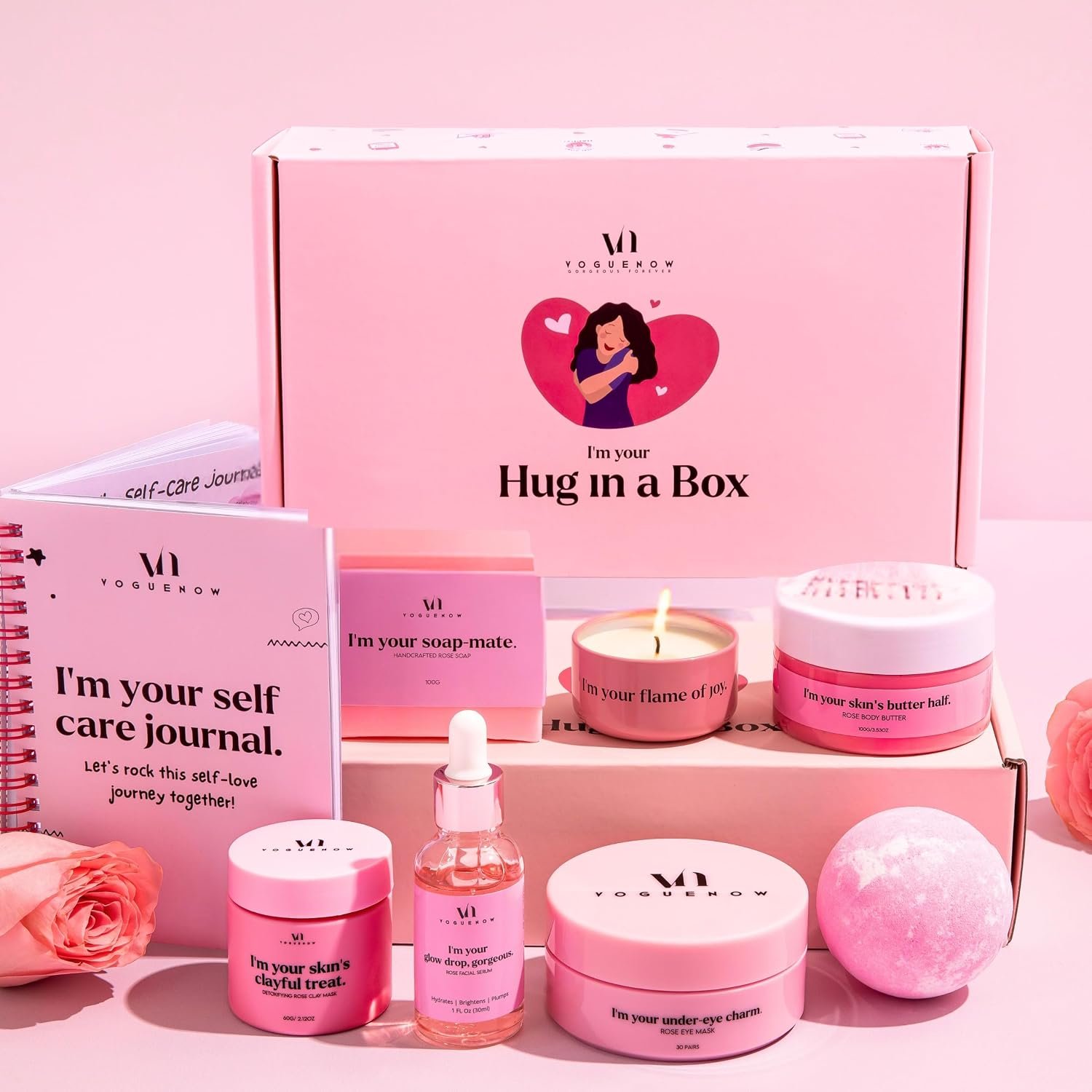 Spa Gifts for Women – Self Care Spa Kit – Skin Care Sets for Women (8 Pcs)