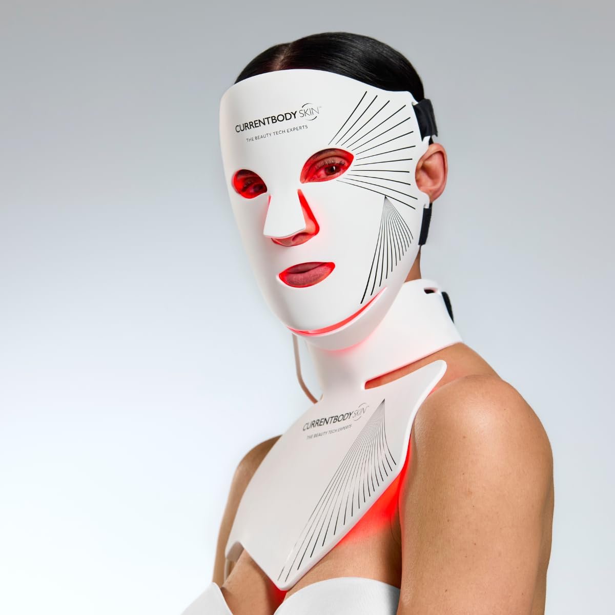 CurrentBody Skin Red Light Therapy for Face & Neck LED Mask Series 2 Kit