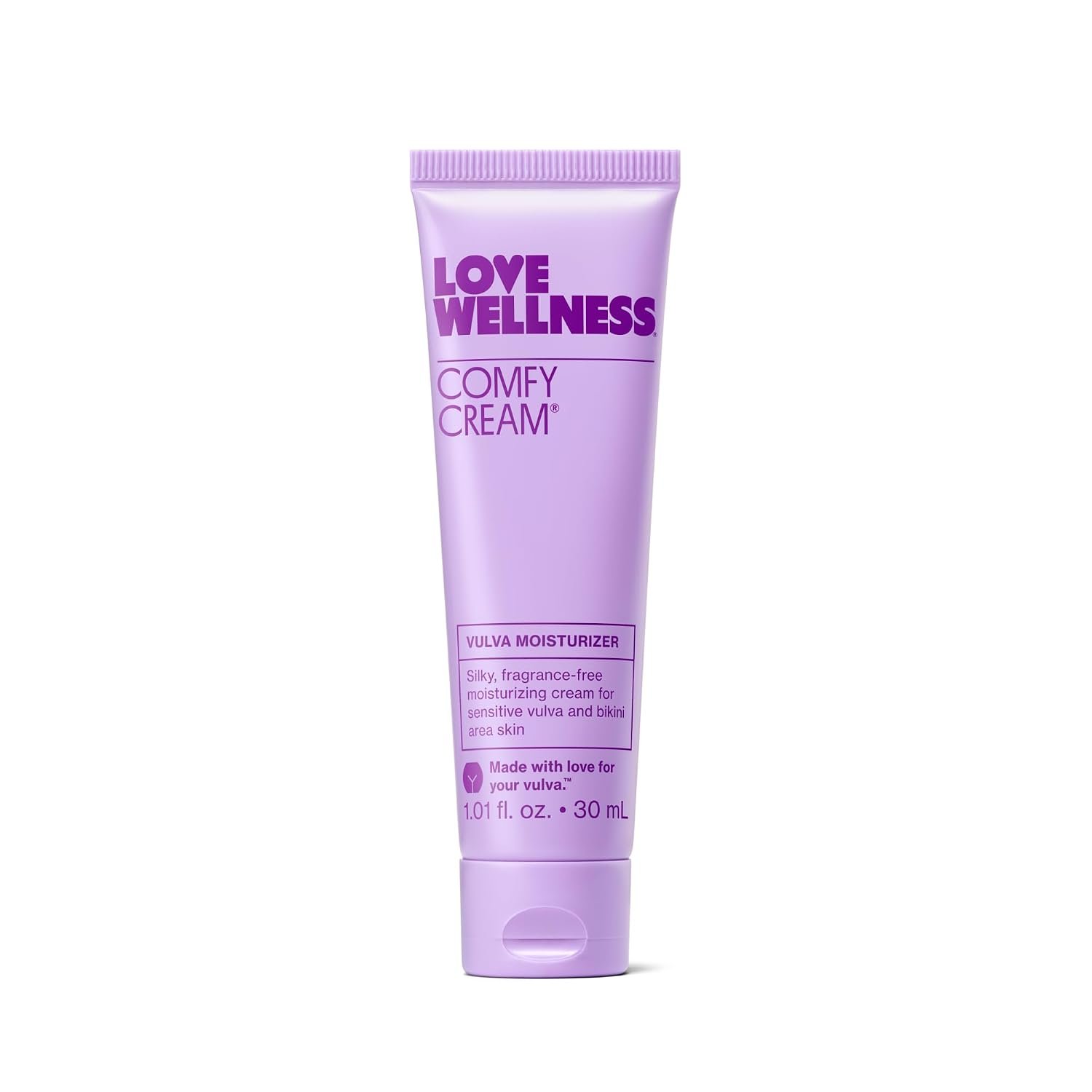 Love Wellness Comfy Cream I Vulva & Vaginal Moisturizer I 1.01 fl. oz