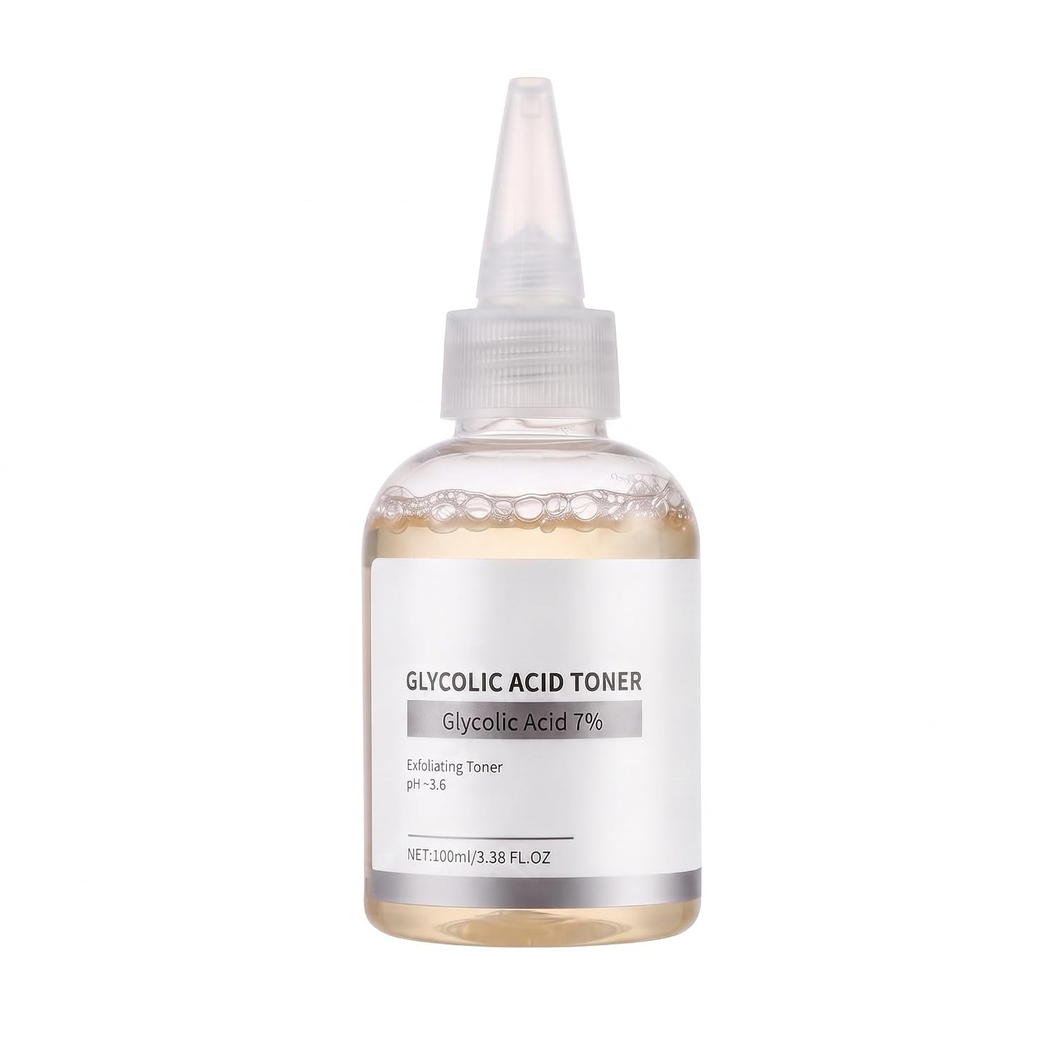 7% Glycolic Acid Exfoliating Toner, Gently Exfoliates To Help Smooth and Brighten for More Even-Looking Skin Tone, 3.38 FL.OZ