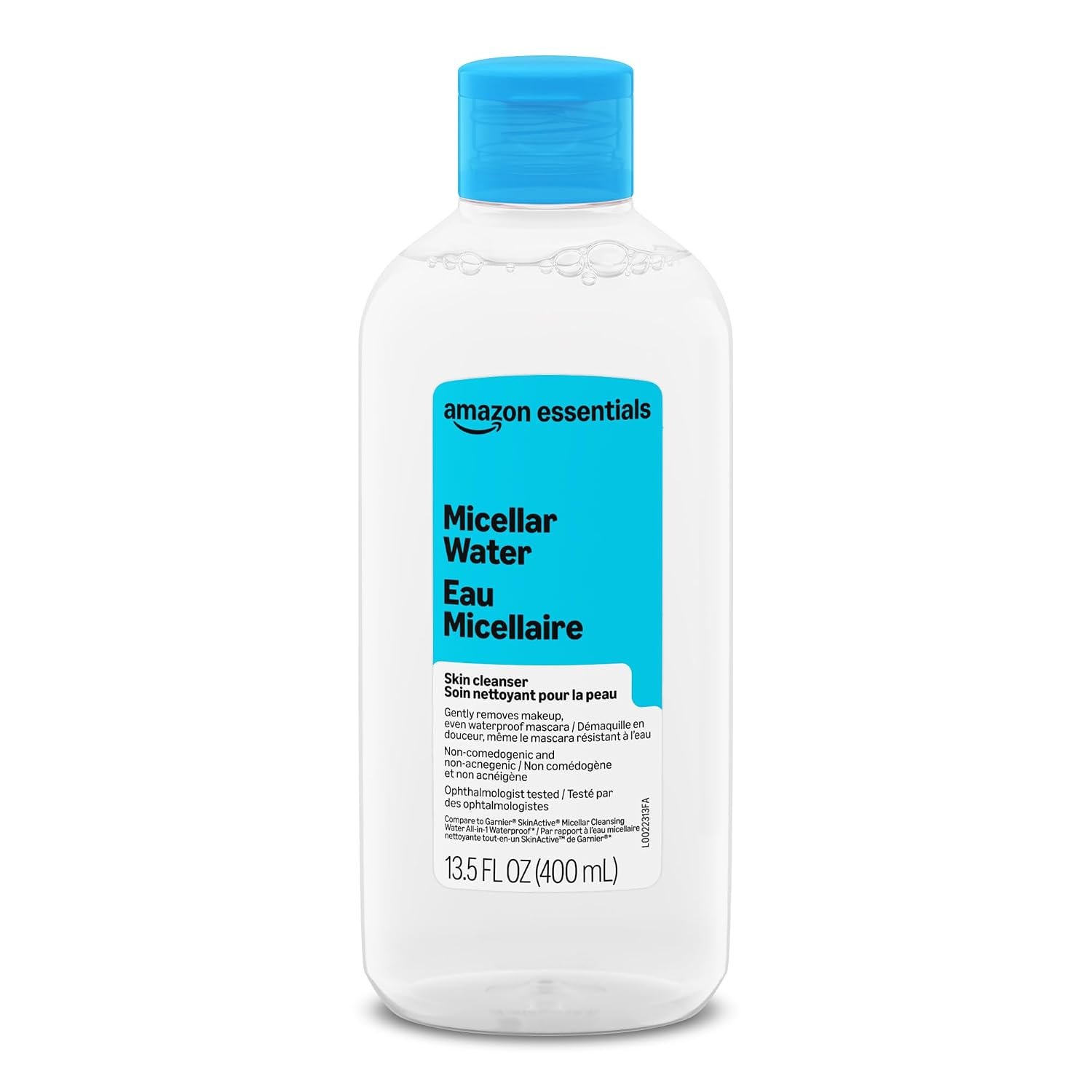 Amazon Essentials Micellar Water, For Waterproof Make-Up, 13.5 FL OZ