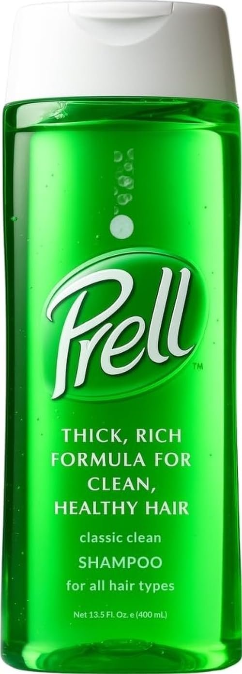 Prell Original Green Shampoo – Classic Clean Deep Cleansing Shampoo for Men & Women | 13.5 oz