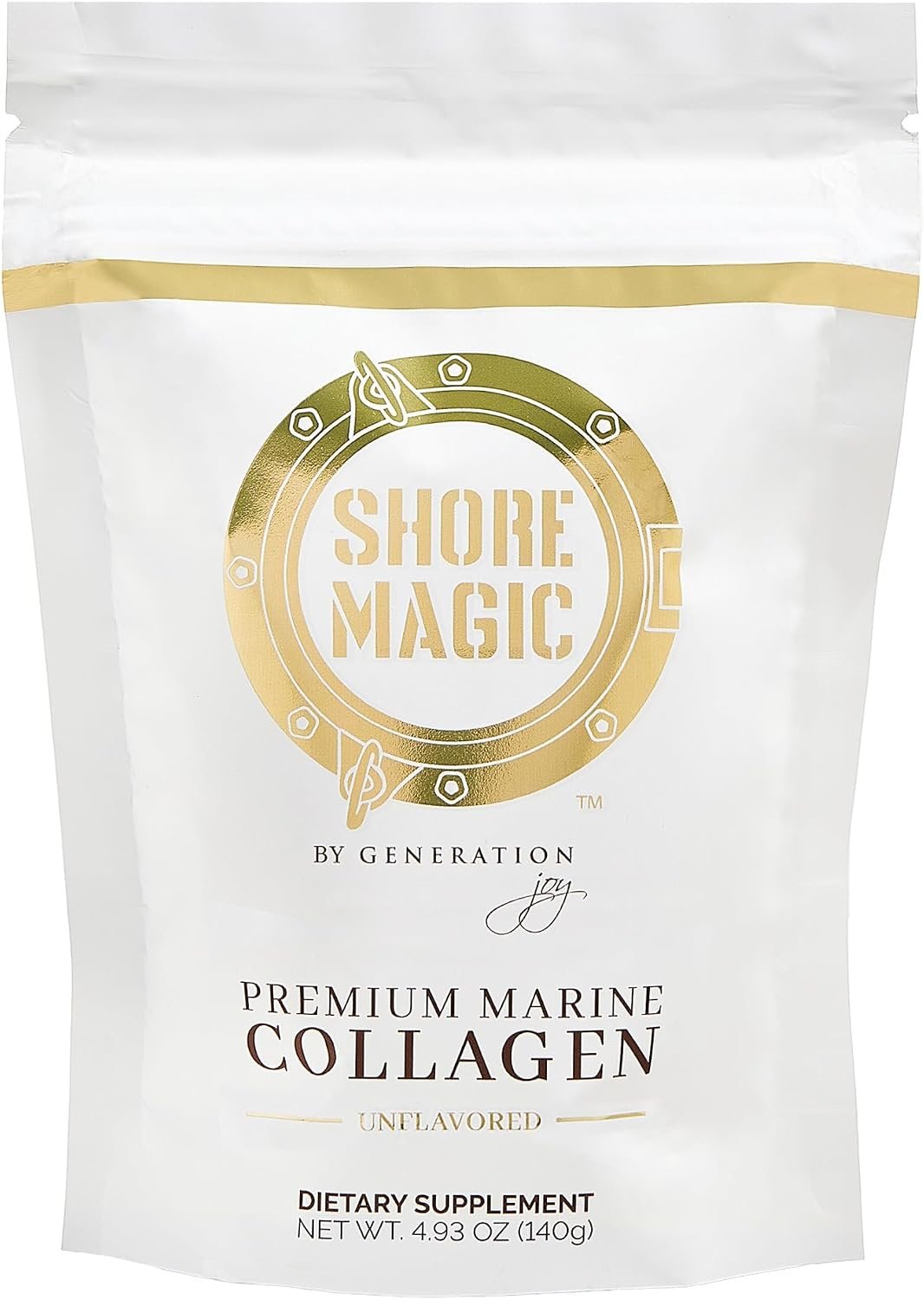 Shore Magic Premium Marine Collagen Powder, Unflavored, 14 Servings