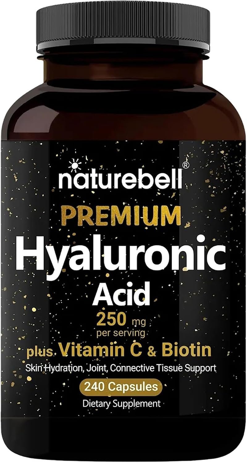NatureBell Hyaluronic Acid 250mg, 240 Capsules