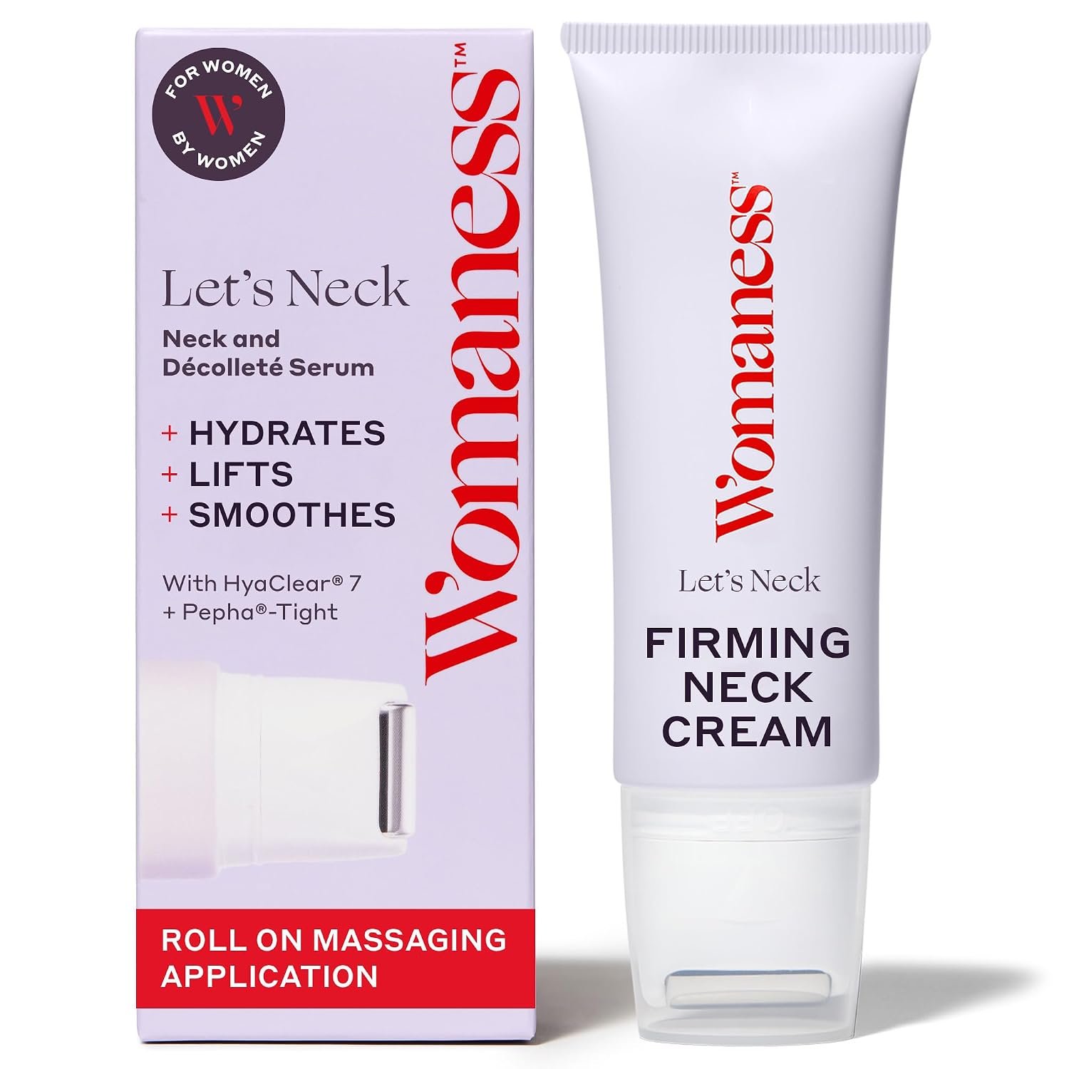 Womaness Let’s Neck Serum for Neck Tightening and Lifting, 50ml