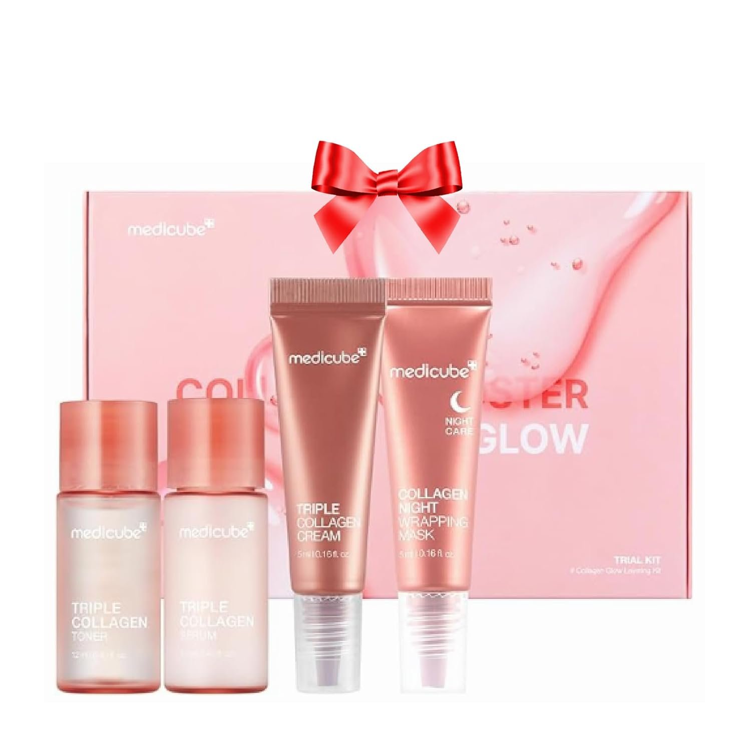medicube Glass Skin Collagen Trial Kit – Mini Skincare Set